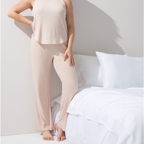 Soma BRUSHED COZY
Rib Pajama Pants - Picture 1 of 8